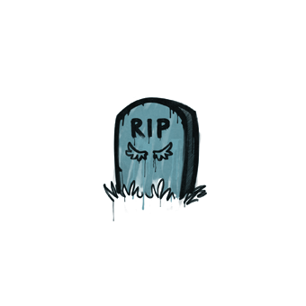 Sealed Graffiti | Tombstone (Wire Blue) CS2 skin