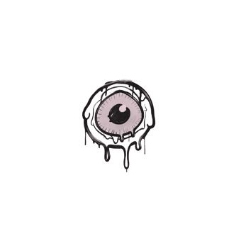 Sealed Graffiti | Eye Spy (War Pig Pink) CS2 skin