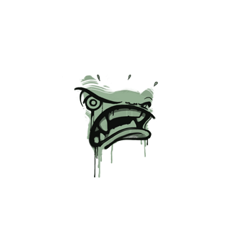 Sealed Graffiti | Rage Mode (Cash Green) CS2 skin