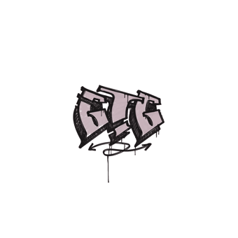 Sealed Graffiti | GTG (War Pig Pink) CS2 skin