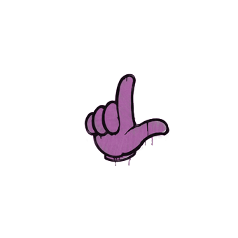 Sealed Graffiti | Loser (Bazooka Pink) CS2 skin