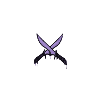 Sealed Graffiti | X-Knives (Violent Violet) CS2 skin