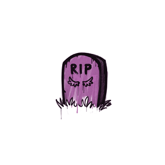 Sealed Graffiti | Tombstone (Bazooka Pink) CS2 skin
