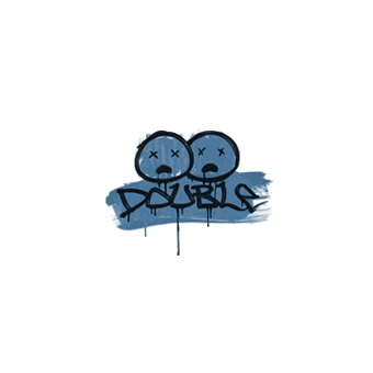 Sealed Graffiti | Double (Monarch Blue) CS2 skin