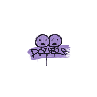 Sealed Graffiti | Double (Violent Violet) CS2 skin