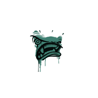 Sealed Graffiti | Rage Mode (Frog Green) CS2 skin