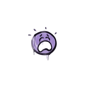 Sealed Graffiti | QQ (Violent Violet) CS2 skin