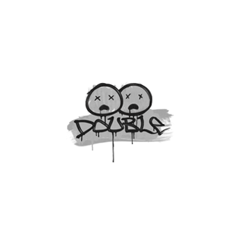 Sealed Graffiti | Double (Shark White) CS2 skin