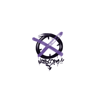 Sealed Graffiti | Noscope (Monster Purple) CS2 skin