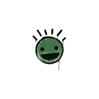 Sealed Graffiti | Still Happy (Jungle Green) CS2 skin