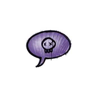 Sealed Graffiti | Death Sentence (Monster Purple) CS2 skin