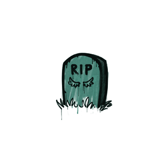 Sealed Graffiti | Tombstone (Frog Green) CS2 skin