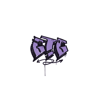 Sealed Graffiti | GTG (Violent Violet) CS2 skin