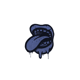 Sealed Graffiti | Eat It (SWAT Blue) CS2 skin