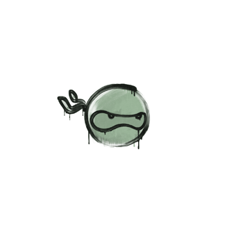 Sealed Graffiti | Ninja (Cash Green) CS2 skin