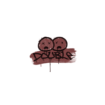 Sealed Graffiti | Double (Brick Red) CS2 skin