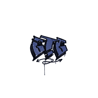 Sealed Graffiti | GTG (SWAT Blue) CS2 skin
