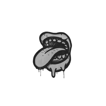 Sealed Graffiti | Eat It (Shark White) CS2 skin