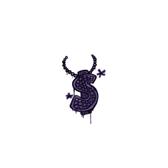 Sealed Graffiti | Bling (Monster Purple) CS2 skin