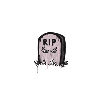 Sealed Graffiti | Tombstone (War Pig Pink) CS2 skin