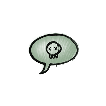 Sealed Graffiti | Death Sentence (Cash Green) CS2 skin