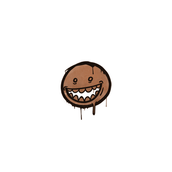 Sealed Graffiti | Mr. Teeth (Tiger Orange) CS2 skin