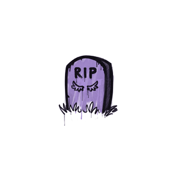 Sealed Graffiti | Tombstone (Violent Violet) CS2 skin