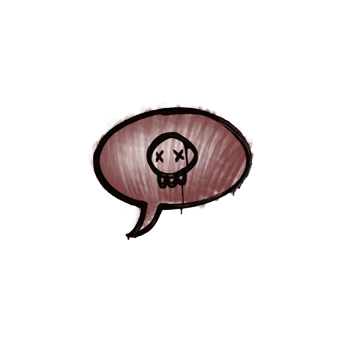 Sealed Graffiti | Death Sentence (Brick Red) CS2 skin