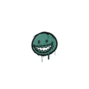 Sealed Graffiti | Mr. Teeth (Frog Green) CS2 skin