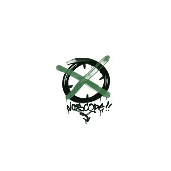 Sealed Graffiti | Noscope (Jungle Green) CS2 skin