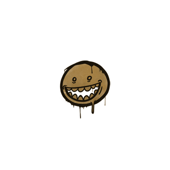 Sealed Graffiti | Mr. Teeth (Desert Amber) CS2 skin