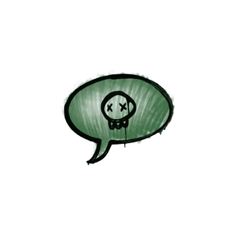 Sealed Graffiti | Death Sentence (Jungle Green) CS2 skin