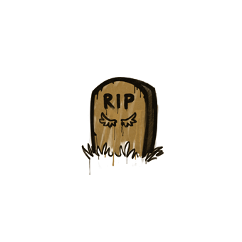Sealed Graffiti | Tombstone (Desert Amber) CS2 skin