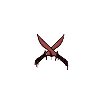 Sealed Graffiti | X-Knives (Blood Red) CS2 skin