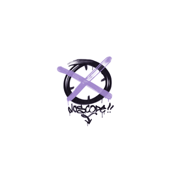 Sealed Graffiti | Noscope (Violent Violet) CS2 skin