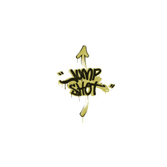 Sealed Graffiti | Jump Shot (Tracer Yellow) CS2 skin