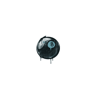 Sealed Graffiti | 8-Ball (Wire Blue) CS2 skin