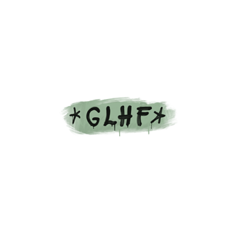 Sealed Graffiti | GLHF (Cash Green) CS2 skin