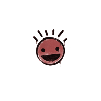 Sealed Graffiti | Still Happy (Blood Red) CS2 skin