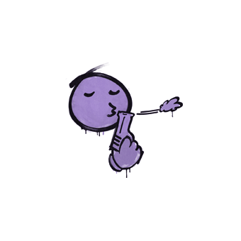 Sealed Graffiti | Quickdraw (Violent Violet) CS2 skin