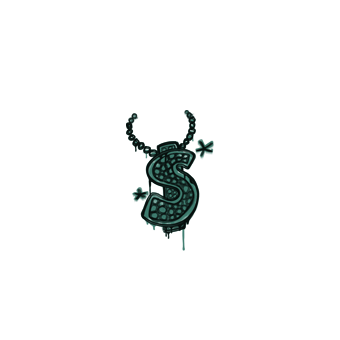 Sealed Graffiti | Bling (Frog Green) CS2 skin
