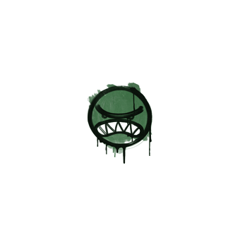 Sealed Graffiti | Tilt (Jungle Green) CS2 skin