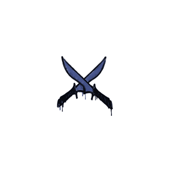 Sealed Graffiti | X-Knives (SWAT Blue) CS2 skin