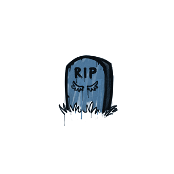 Sealed Graffiti | Tombstone (Monarch Blue) CS2 skin
