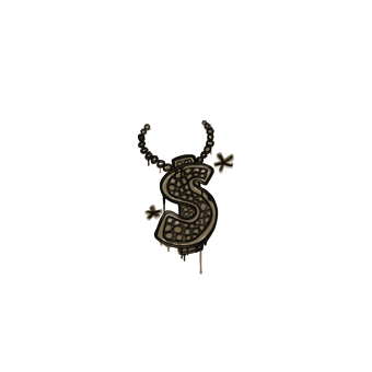 Sealed Graffiti | Bling (Dust Brown) CS2 skin