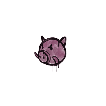 Sealed Graffiti | Piggles (Princess Pink) CS2 skin
