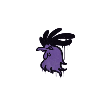 Sealed Graffiti | Cocky (Monster Purple) CS2 skin