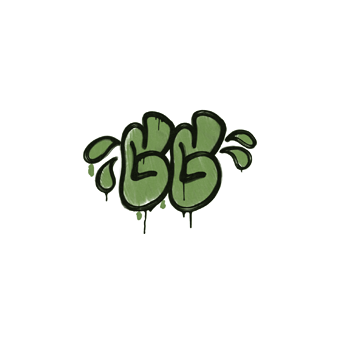 Sealed Graffiti | GGWP (Battle Green) CS2 skin