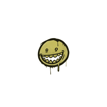 Sealed Graffiti | Mr. Teeth (Tracer Yellow) CS2 skin