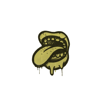 Sealed Graffiti | Eat It (Tracer Yellow) CS2 skin